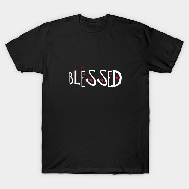 Blessed Fall Faith Shirt T-Shirt by TsunamiMommy